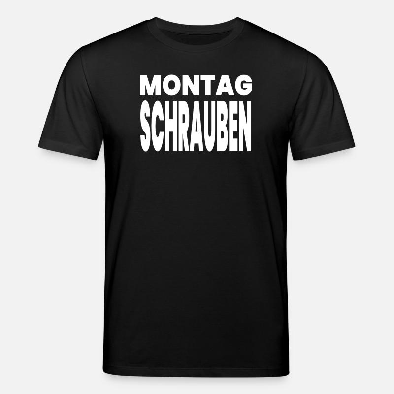 Schrauben - Stanley/Stella Unisex Bio-T-Shirt CREATOR  - Schwarz