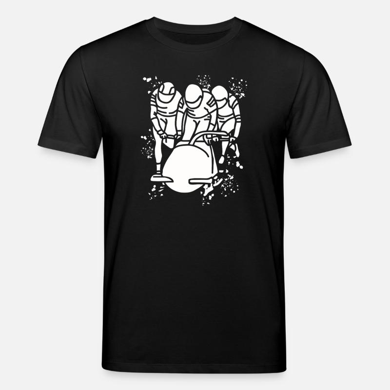 Bobsleigh Bobsleigh Bobsleigh à quatre - T-shirt bio CREATOR Stanley/Stella Unisexe - noir