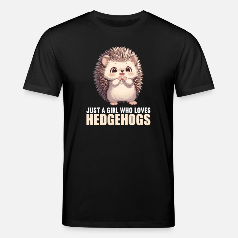 Igel - Stanley/Stella Unisex Bio-T-Shirt CREATOR  - Schwarz