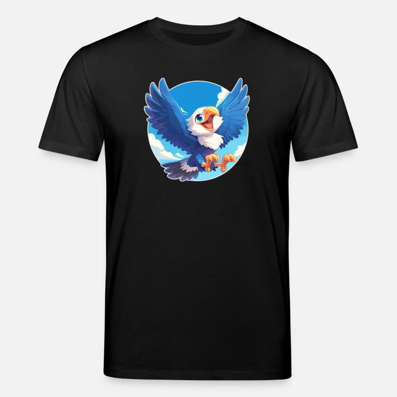 Adler - Stanley/Stella Unisex Bio-T-Shirt CREATOR  - Schwarz