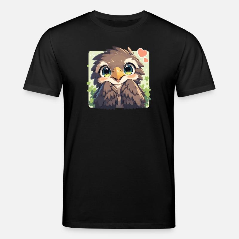 Adler - Stanley/Stella Unisex Bio-T-Shirt CREATOR  - Schwarz