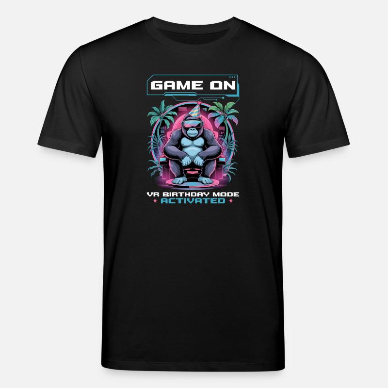Birthday Gamer VR - Stanley/Stella Unisex Bio-T-Shirt CREATOR - Schwarz