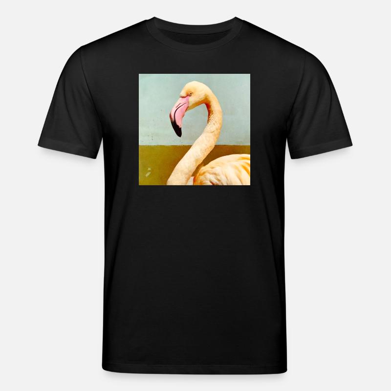 Flamingo  - Stanley/Stella Unisex Bio-T-Shirt CREATOR  - Schwarz