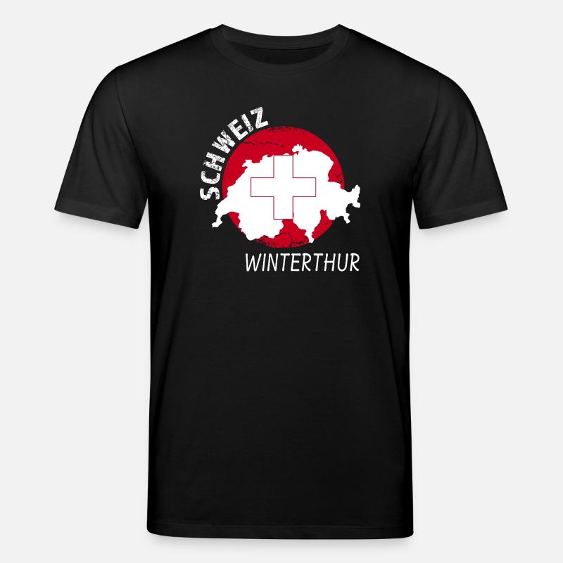 Winterthur - Stanley/Stella Unisex Bio-T-Shirt CREATOR  - Schwarz