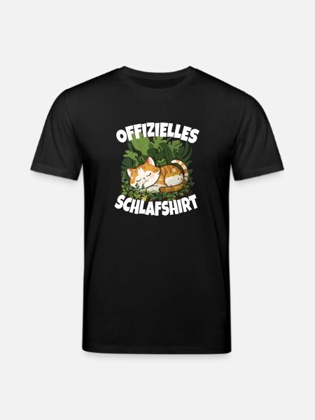 Official Sleep Shirt - Stanley/Stella CREATOR Unisex Organic T-Shirt - black