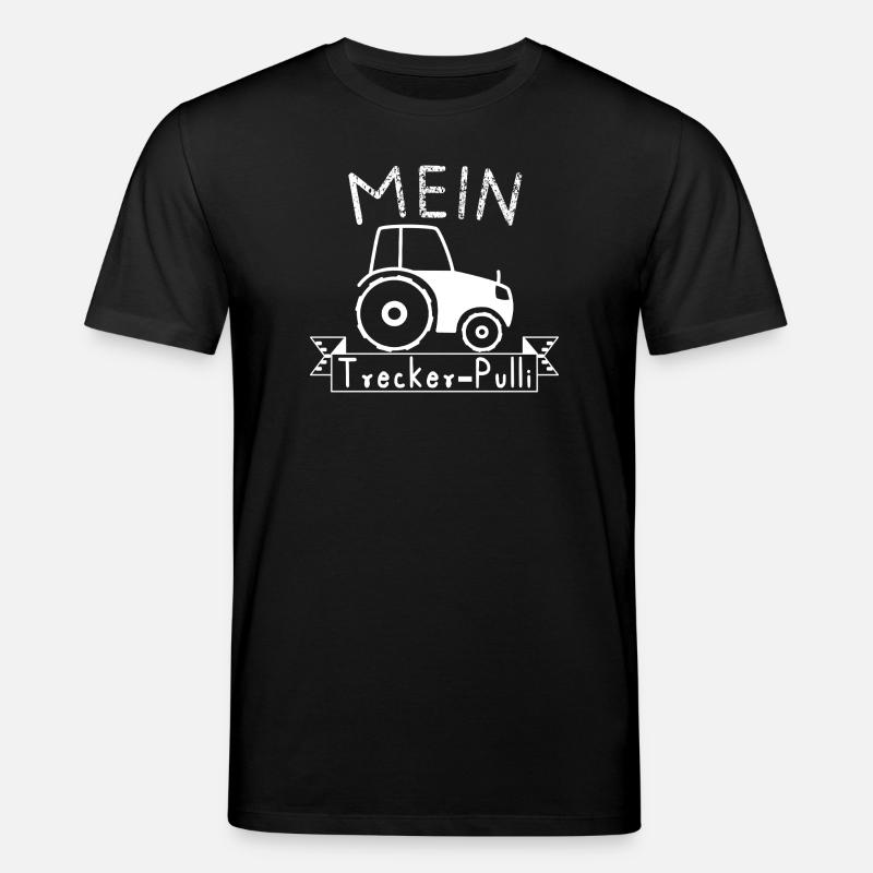 Pull tracteur de mon tracteur - T-shirt bio CREATOR Stanley/Stella Unisexe - noir