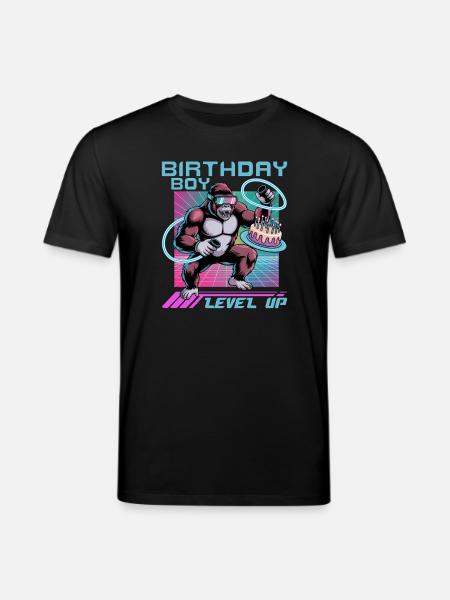 Birthday Gamer VR - Stanley/Stella CREATOR Unisex Organic T-Shirt - black