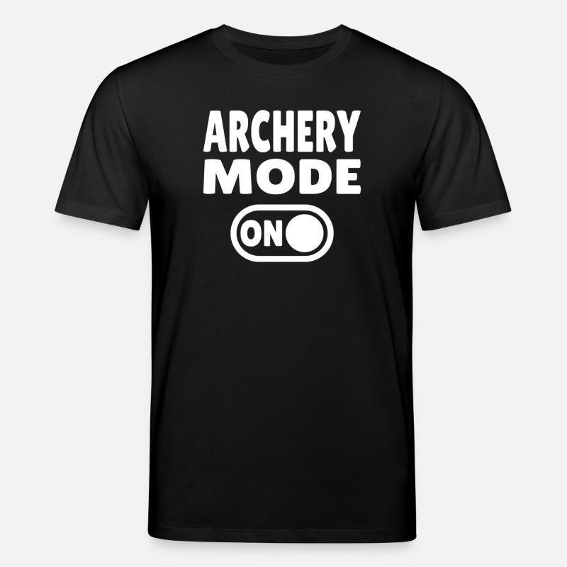 Archery Mode ON  - Stanley/Stella Unisex Bio-T-Shirt CREATOR  - Schwarz