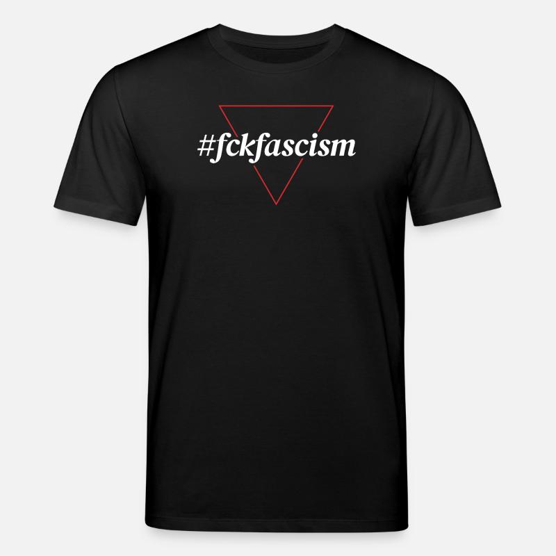#fckfascism | Politisches Statement Design - Stanley/Stella Unisex Bio-T-Shirt CREATOR  - Schwarz