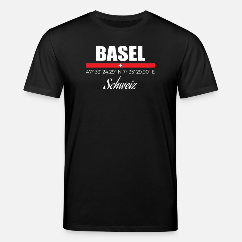 Basel - Stanley/Stella Unisex Bio-T-Shirt CREATOR  - Schwarz
