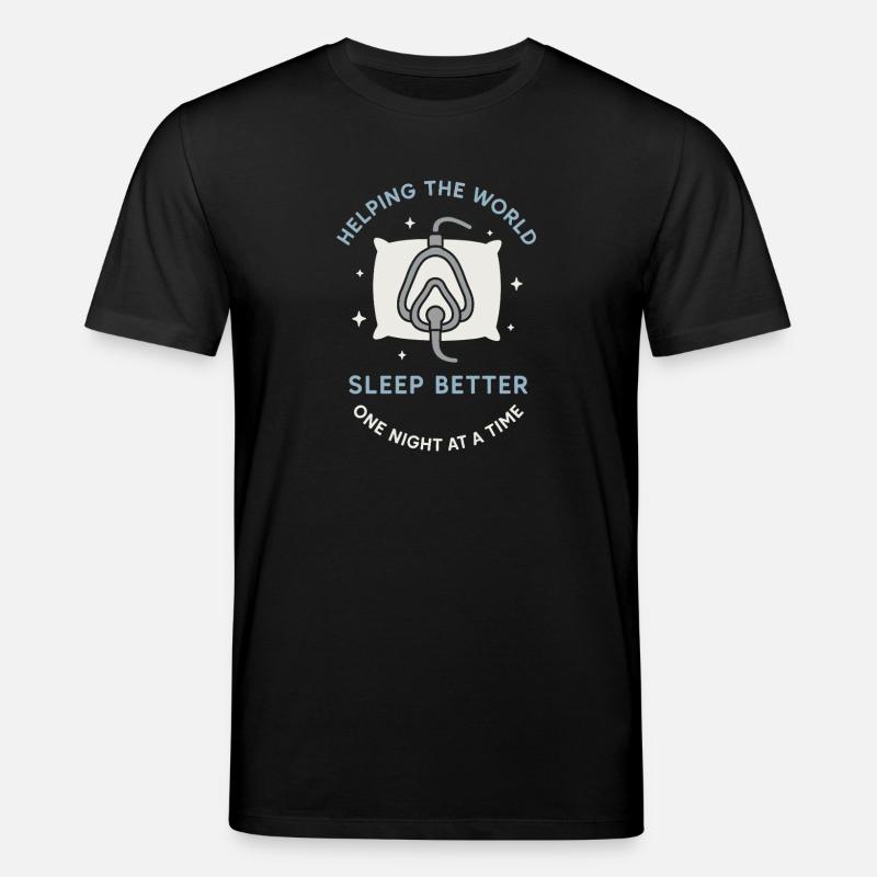 Sleep Technologist Polysomnographic Tech Rpsgt - Stanley/Stella CREATOR Unisex Organic T-Shirt - black