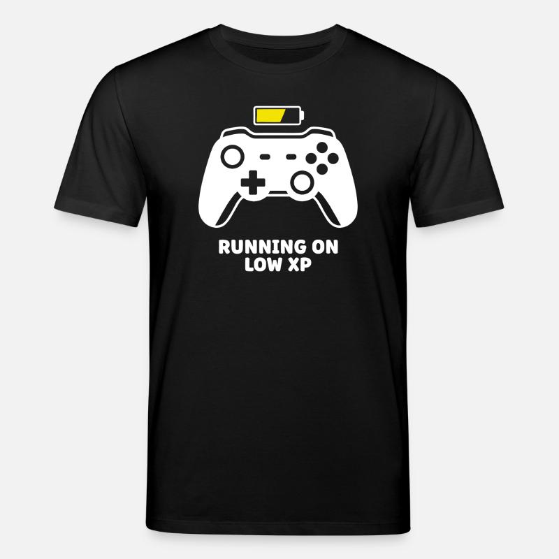 Running on Low XP Controller - Stanley/Stella Unisex Bio-T-Shirt CREATOR - Schwarz