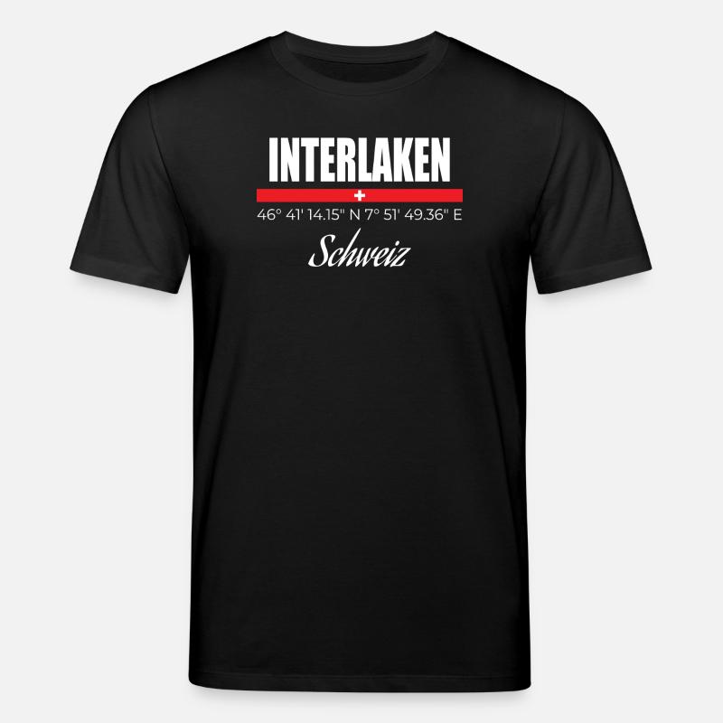 Interlaken - Stanley/Stella Unisex Bio-T-Shirt CREATOR  - Schwarz