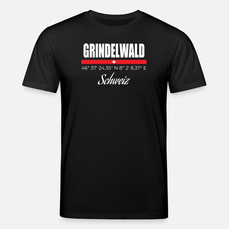 Grindelwald - T-shirt bio CREATOR Stanley/Stella Unisexe - noir