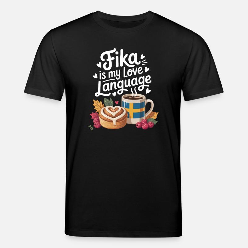 Fika - Stanley/Stella Unisex Bio-T-Shirt CREATOR  - Schwarz