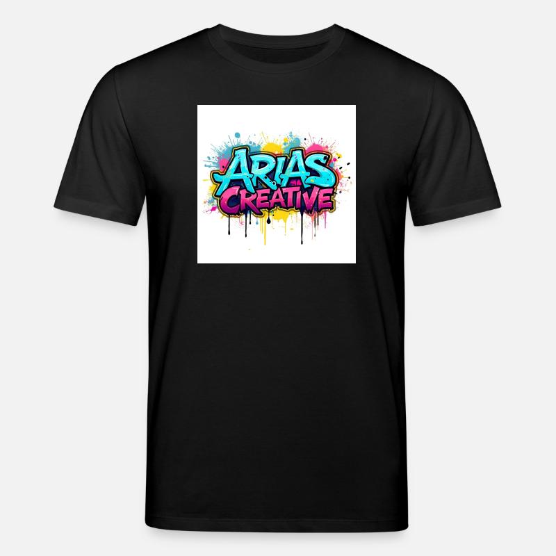 Aris Creative Graffiti Logo - T-shirt bio CREATOR Stanley/Stella Unisexe - noir