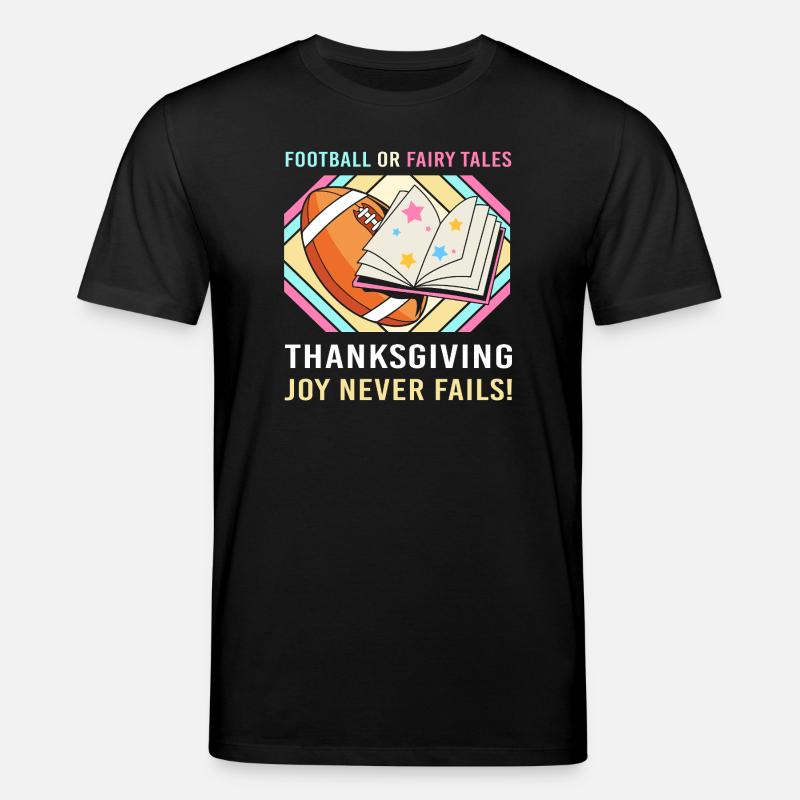 Thanksgiving Gender Reveal Werdende Mutter - Stanley/Stella Unisex Bio-T-Shirt CREATOR - Schwarz