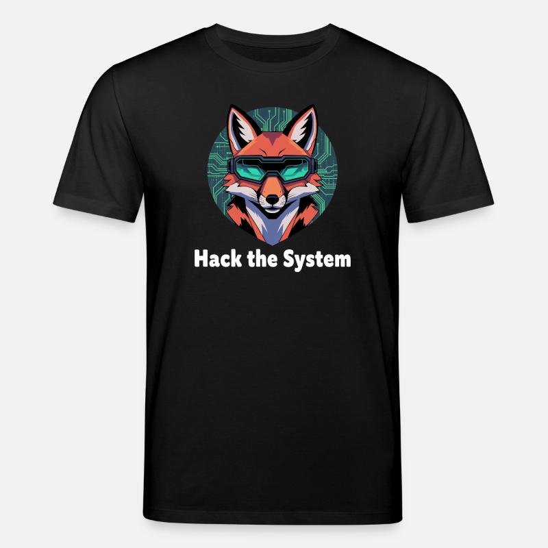 Fox Cyberspace VR Lunettes - T-shirt bio CREATOR Stanley/Stella Unisexe - noir