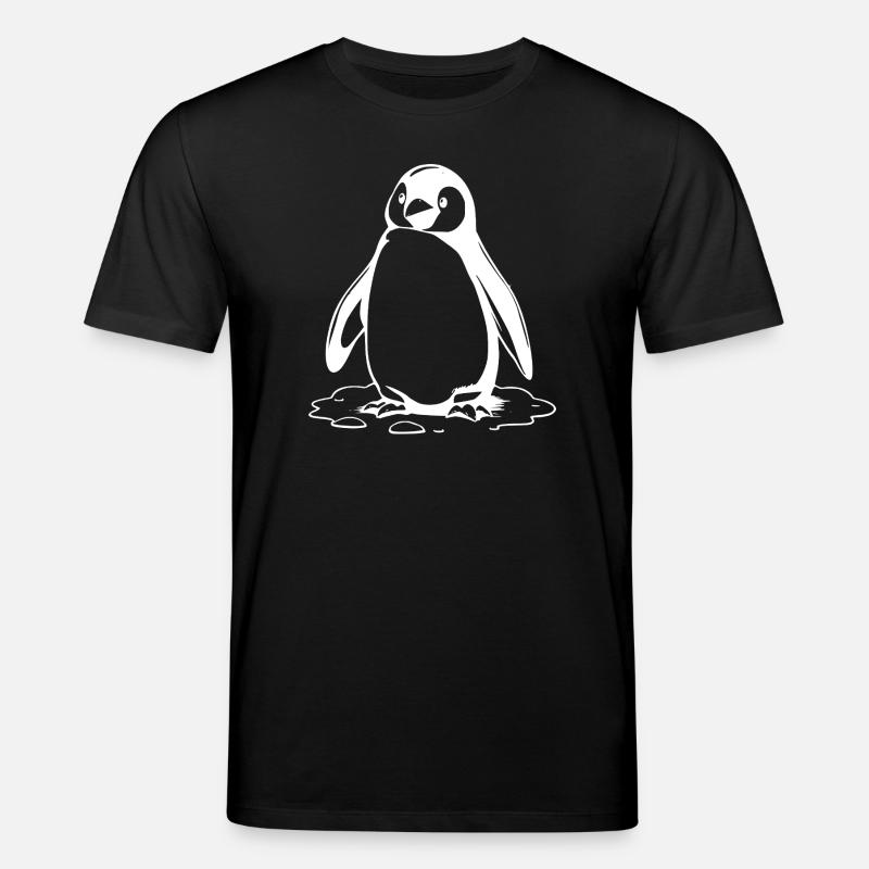 Pinguin - Stanley/Stella Unisex Bio-T-Shirt CREATOR  - Schwarz