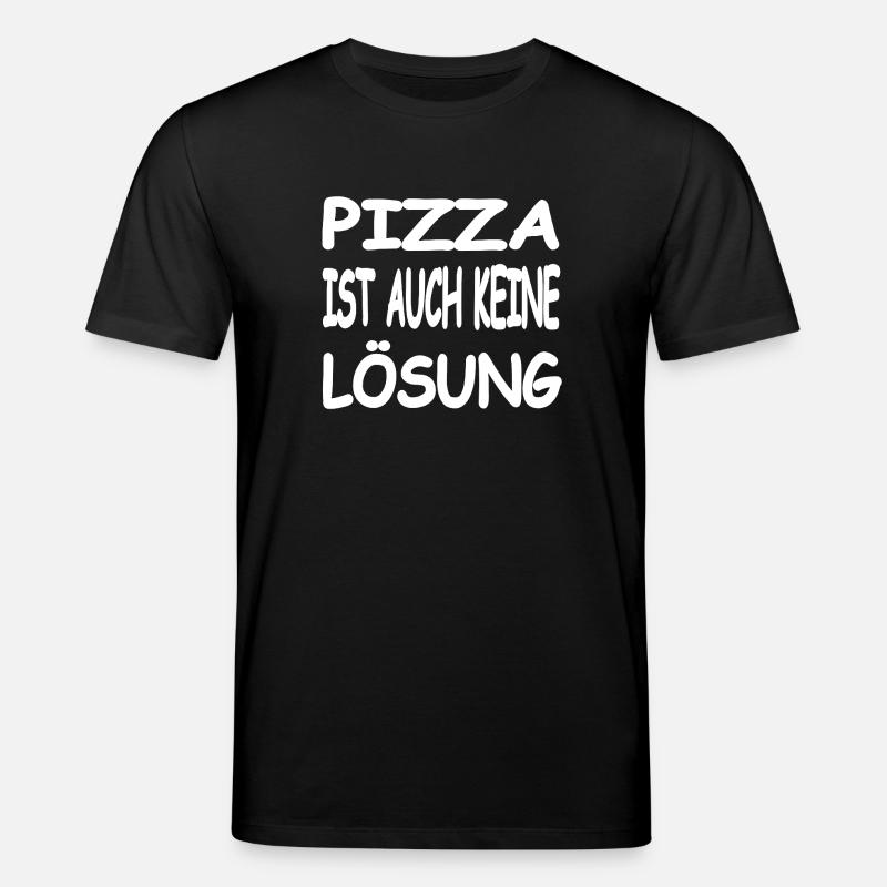 Pizza - Stanley/Stella Unisex Bio-T-Shirt CREATOR  - Schwarz