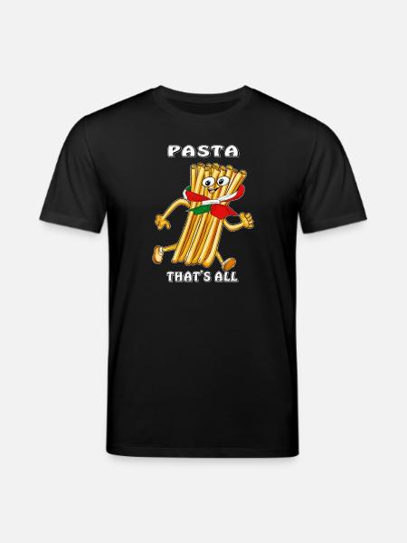 PASTA THAT'S ALL - Stanley/Stella Unisex Bio-T-Shirt CREATOR - Schwarz