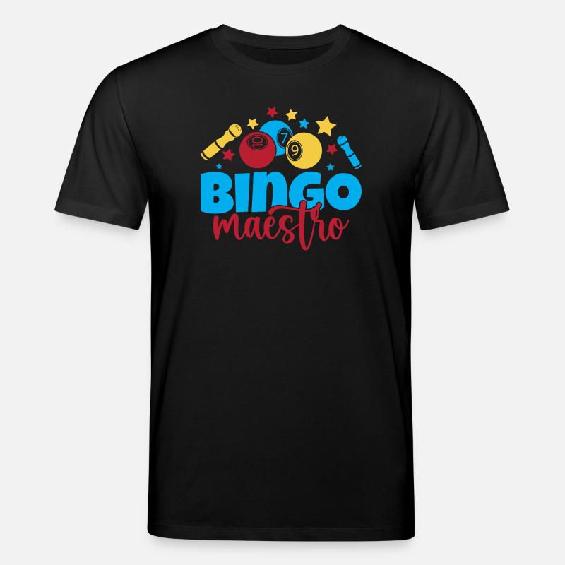 Jeu de bingo Maestro Bingo - T-shirt bio CREATOR Stanley/Stella Unisexe - noir