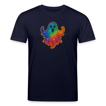 Regenbogen Geist Glitzer - Stanley/Stella Unisex Bio-T-Shirt CREATOR  - Navy - Vorne