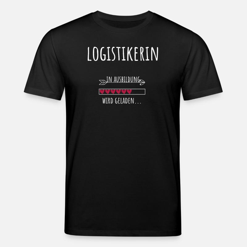 Studentin Beruf Ausbildung Logistikerin - Stanley/Stella Unisex Bio-T-Shirt CREATOR  - Schwarz