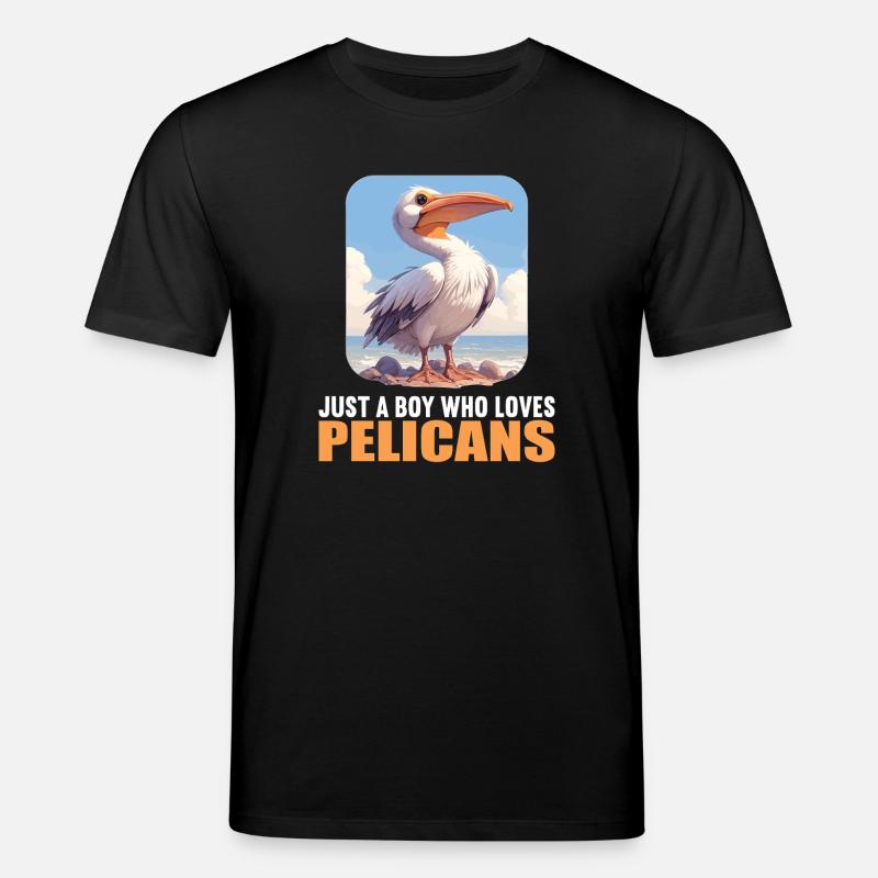 Pelikane Pelikan - Stanley/Stella Unisex Bio-T-Shirt CREATOR  - Schwarz