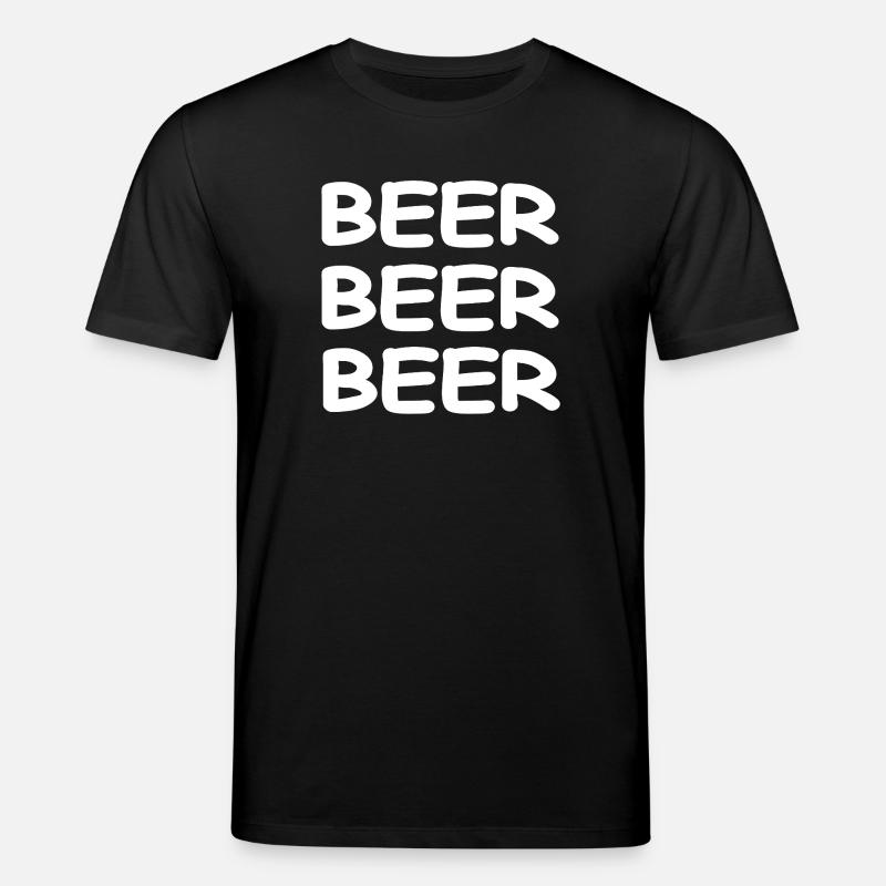 Bier - Stanley/Stella Unisex Bio-T-Shirt CREATOR  - Schwarz