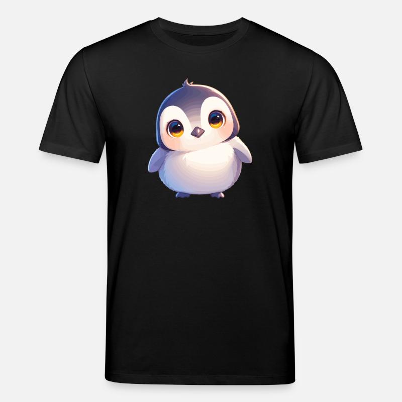 Penguins Penguin - Stanley/Stella CREATOR Unisex Organic T-Shirt - black