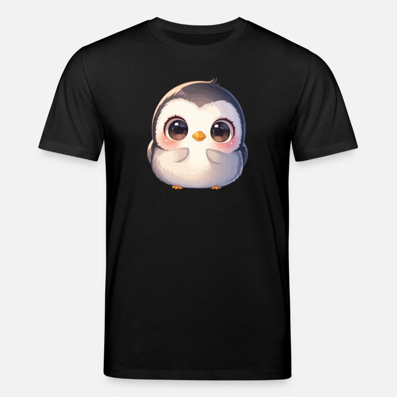 Pinguine Pinguin - Stanley/Stella Unisex Bio-T-Shirt CREATOR - Schwarz