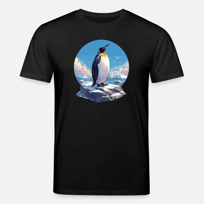 Pingouins Pingouin - T-shirt bio CREATOR Stanley/Stella Unisexe - noir