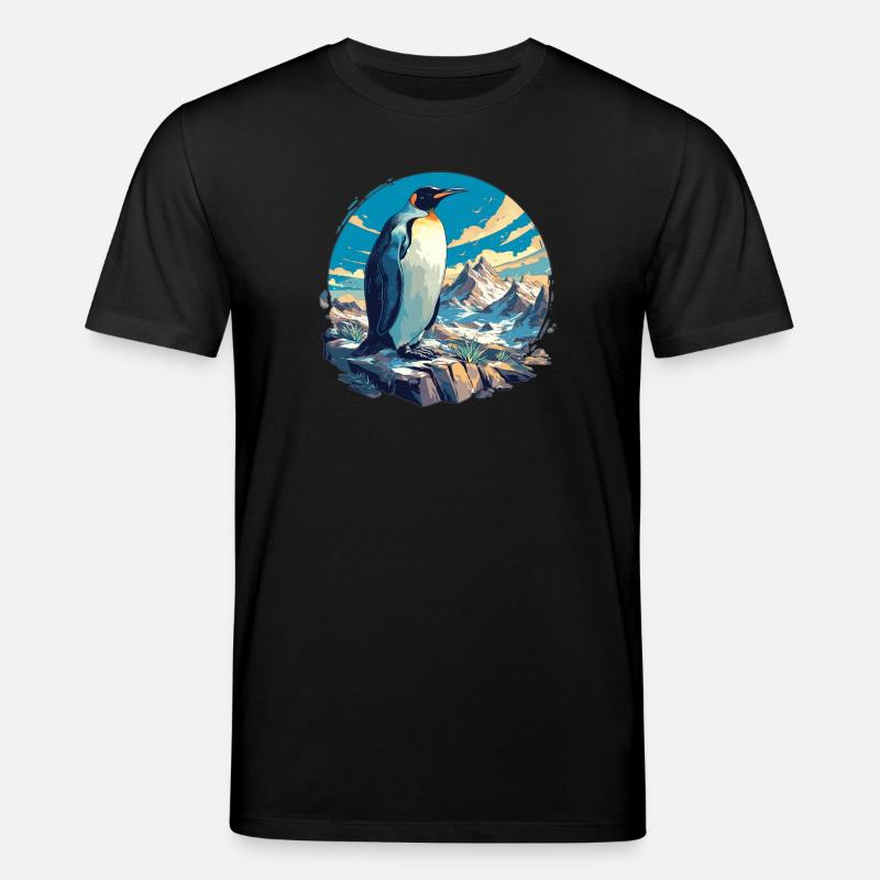 Pingouins Pingouin - T-shirt bio CREATOR Stanley/Stella Unisexe - noir