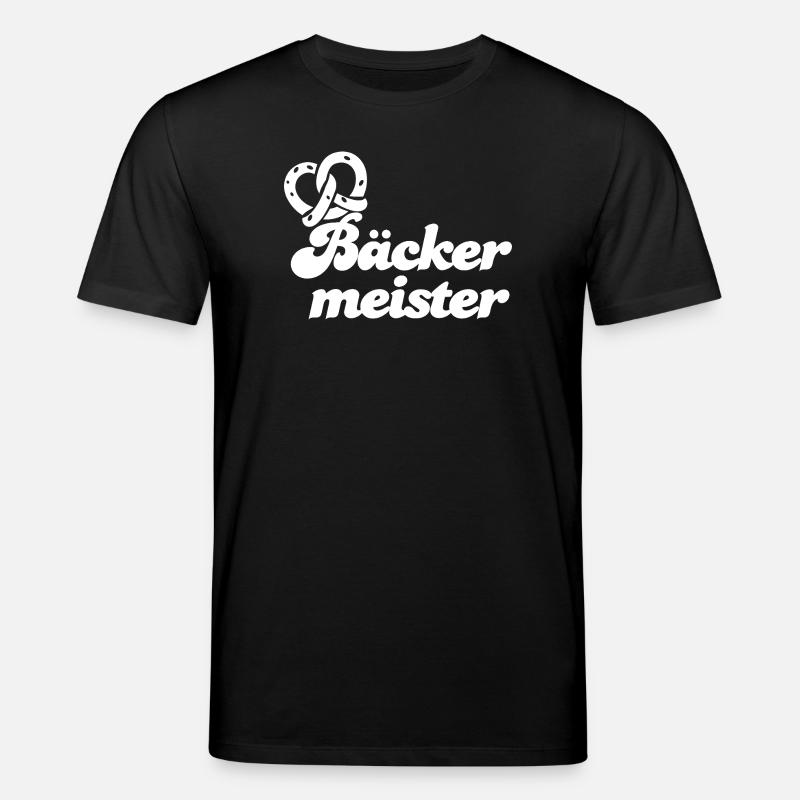Bäckermeister - Stanley/Stella Unisex Bio-T-Shirt CREATOR  - Schwarz