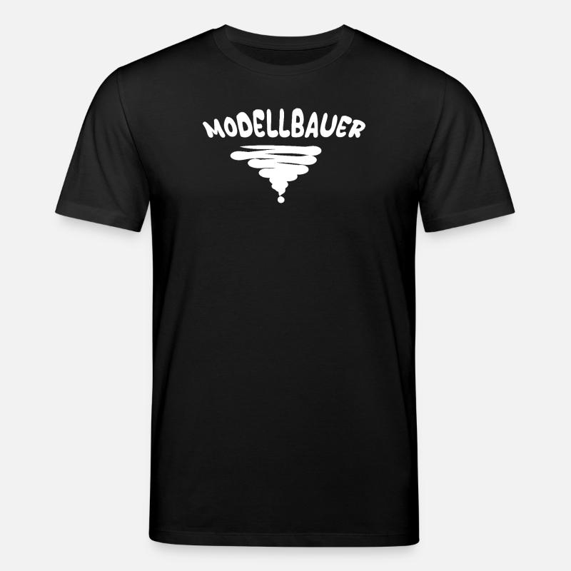 Modellbauer als Beruf - Stanley/Stella Unisex Bio-T-Shirt CREATOR  - Schwarz