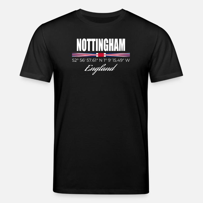 Nottingham - Stanley/Stella Unisex Bio-T-Shirt CREATOR  - Schwarz