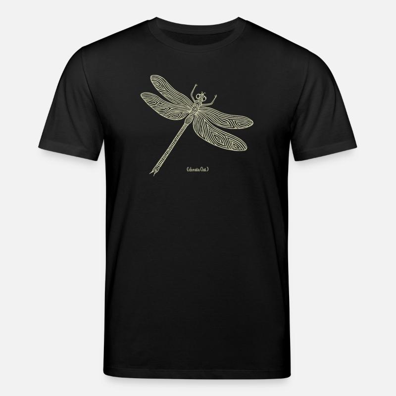 Libellule Odonate - T-shirt bio CREATOR Stanley/Stella Unisexe - noir