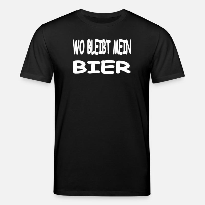 Bier - Stanley/Stella Unisex Bio-T-Shirt CREATOR  - Schwarz