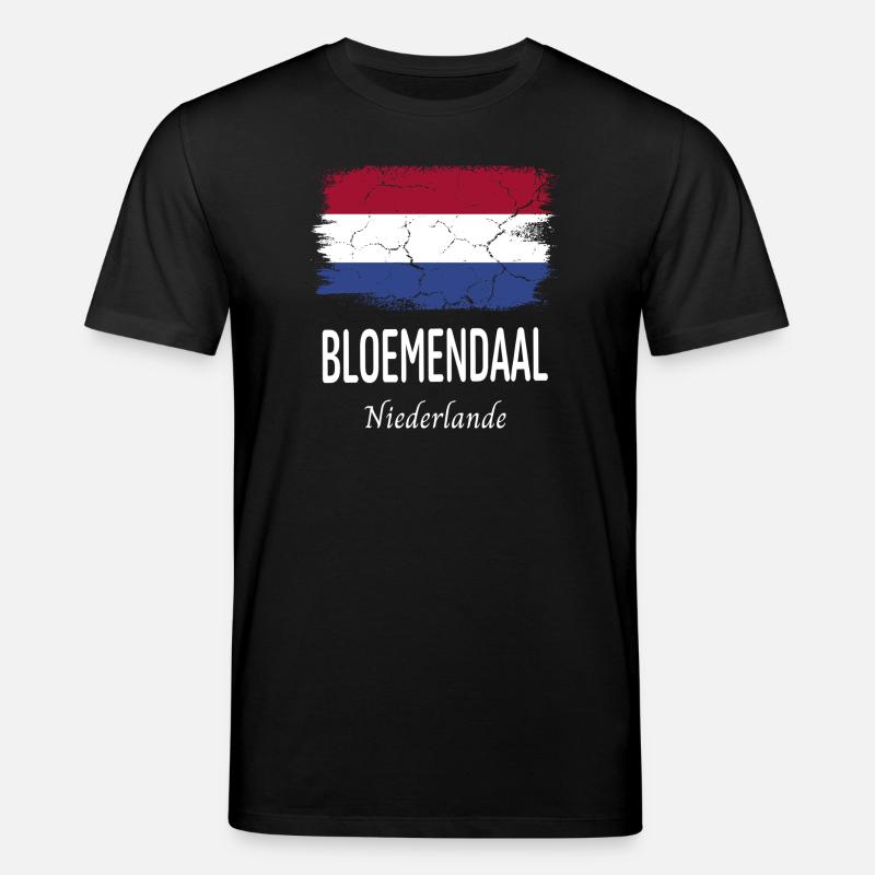 Bloemendaal - Stanley/Stella Unisex Bio-T-Shirt CREATOR  - Schwarz