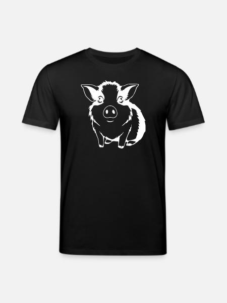 Guinea Pig T-shirt Gift - Stanley/Stella CREATOR Unisex Organic T-Shirt - black