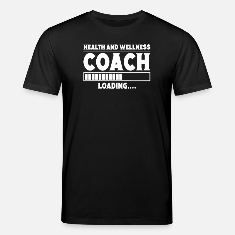 Powerlifting Bodybuilder Wellness Coach Loading - Stanley/Stella Unisex Bio-T-Shirt CREATOR  - Schwarz