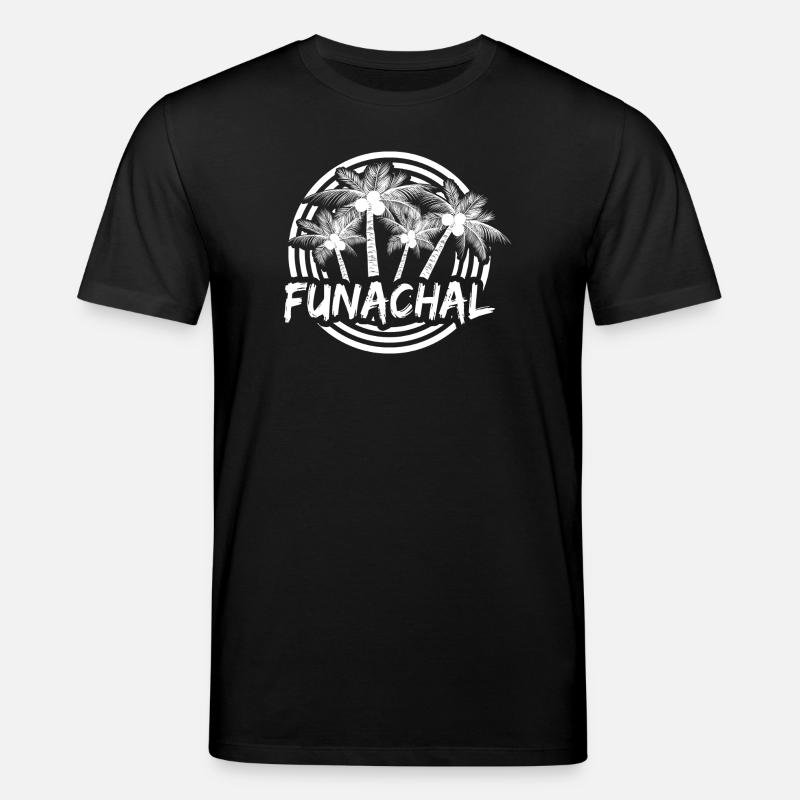 Urlaub Funachal - Stanley/Stella Unisex Bio-T-Shirt CREATOR  - Schwarz