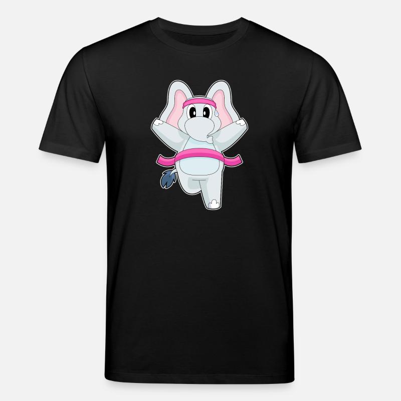 Elephant Jogger Jogging Sport - T-shirt bio CREATOR Stanley/Stella Unisexe - noir