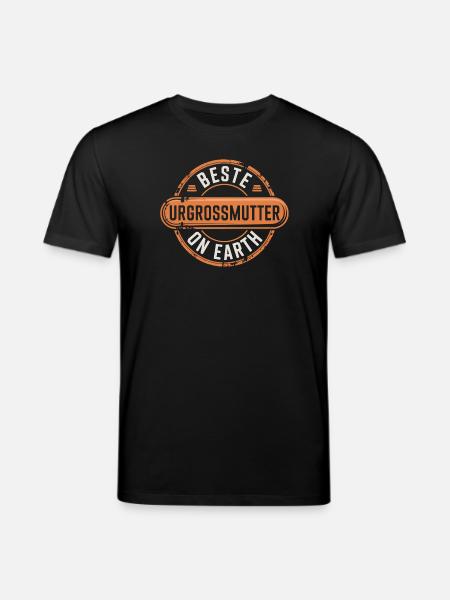 Beste Urgrossmutter Oma Geschenk - Stanley/Stella Unisex Bio-T-Shirt CREATOR - Schwarz