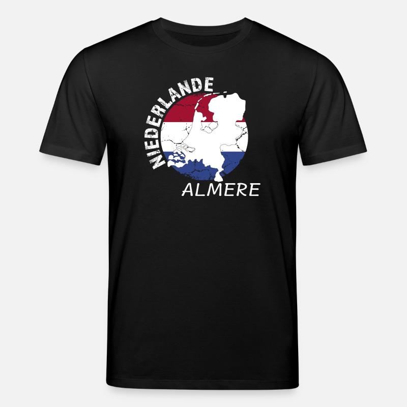 Almere - T-shirt bio CREATOR Stanley/Stella Unisexe - noir