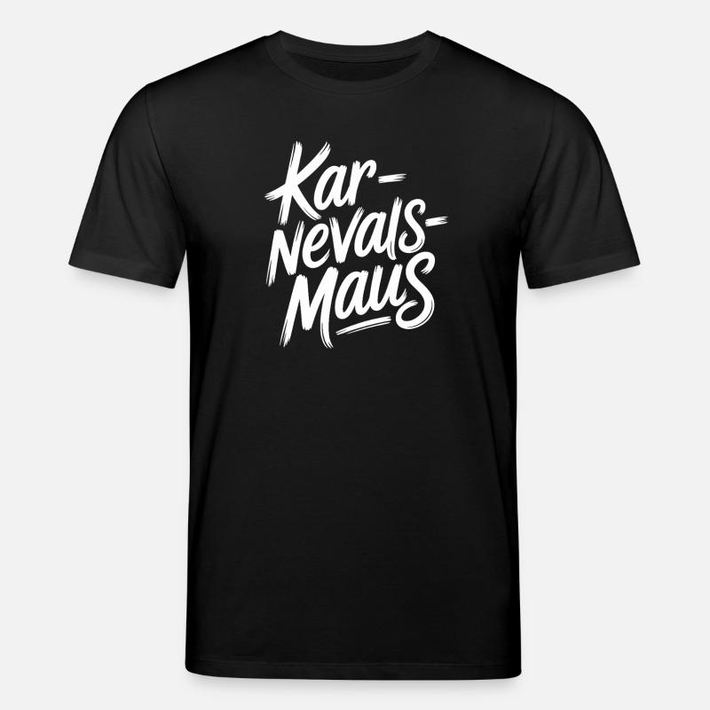 Karnevalsmaus Karneval Köln Kölner Karnevals Maus - Stanley/Stella Unisex Bio-T-Shirt CREATOR  - Schwarz