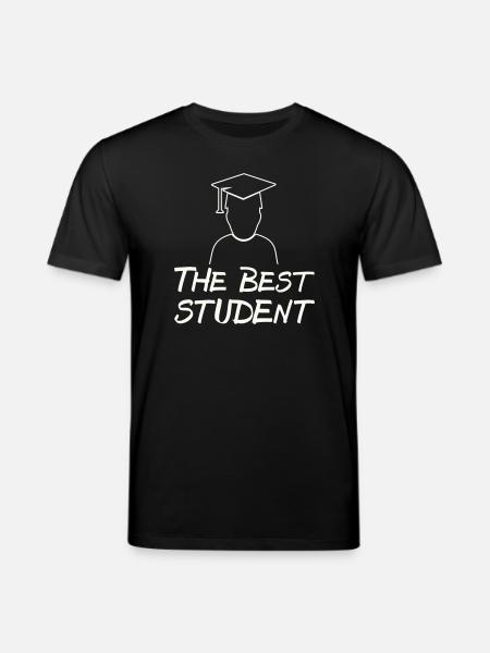 Der Beste Student – Abschlussmotiv - Stanley/Stella Unisex Bio-T-Shirt CREATOR - Schwarz