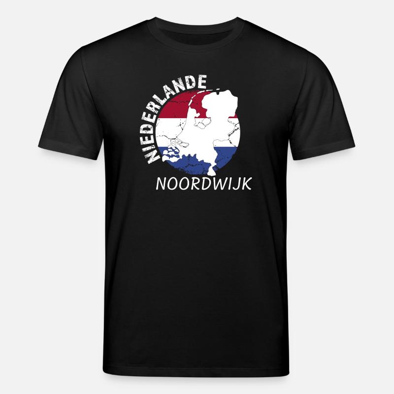 Noordwijk - Stanley/Stella Unisex Bio-T-Shirt CREATOR  - Schwarz