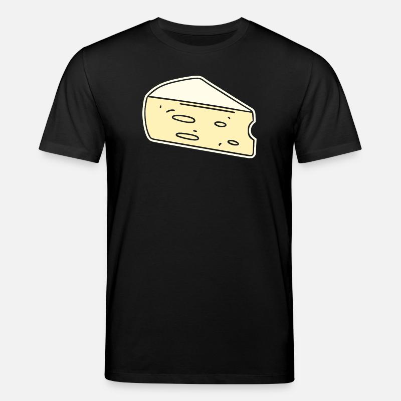 Humor brie cheese - Stanley/Stella CREATOR Unisex Organic T-Shirt - black